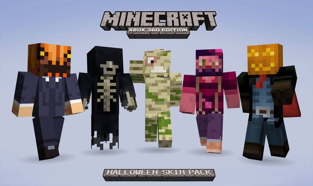 Minecraft Halloween Skin Pack