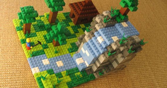 Minecraft LEGO Cuussoo Mockup Mojang