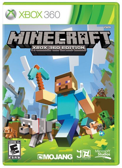 Minecraft Xbox 360 Edition Box Art