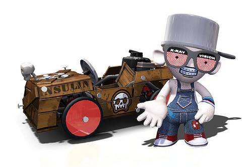 Lil Tinker is a child who just wanted to race, so he made a crappy soapbox car.