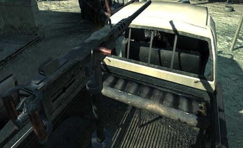 Modern Warfare 3 Truck Gun Mount