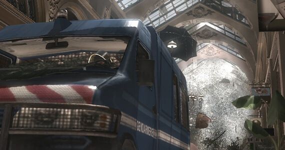 Modern Warfare 3 Truck Robbery France
