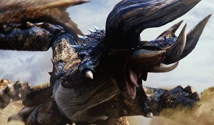 Monster Hunter World's Diablos is Vulnerable to Paralysis