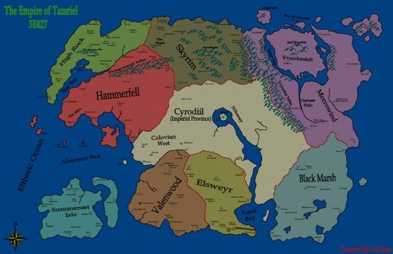 Morrowind Map Skyrim DLC Dragons