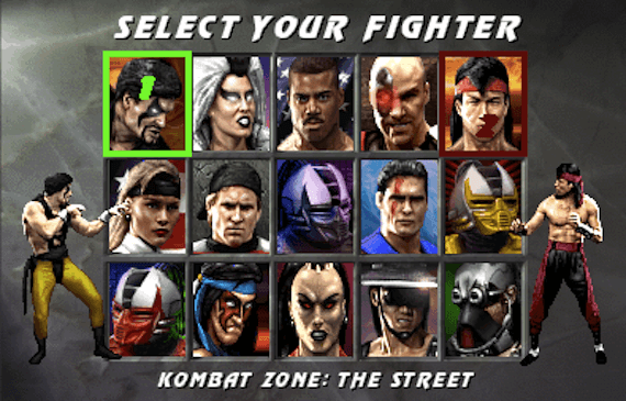Mortal Kombat 3 Select