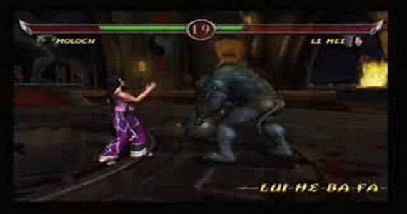 Mortal Kombat Deadly Alliance VS Moloch