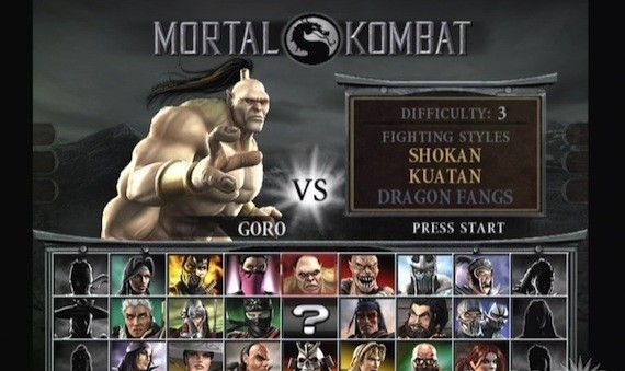 Mortal Kombat Deception Select