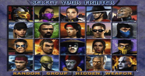 Mortal Kombat Gold Select