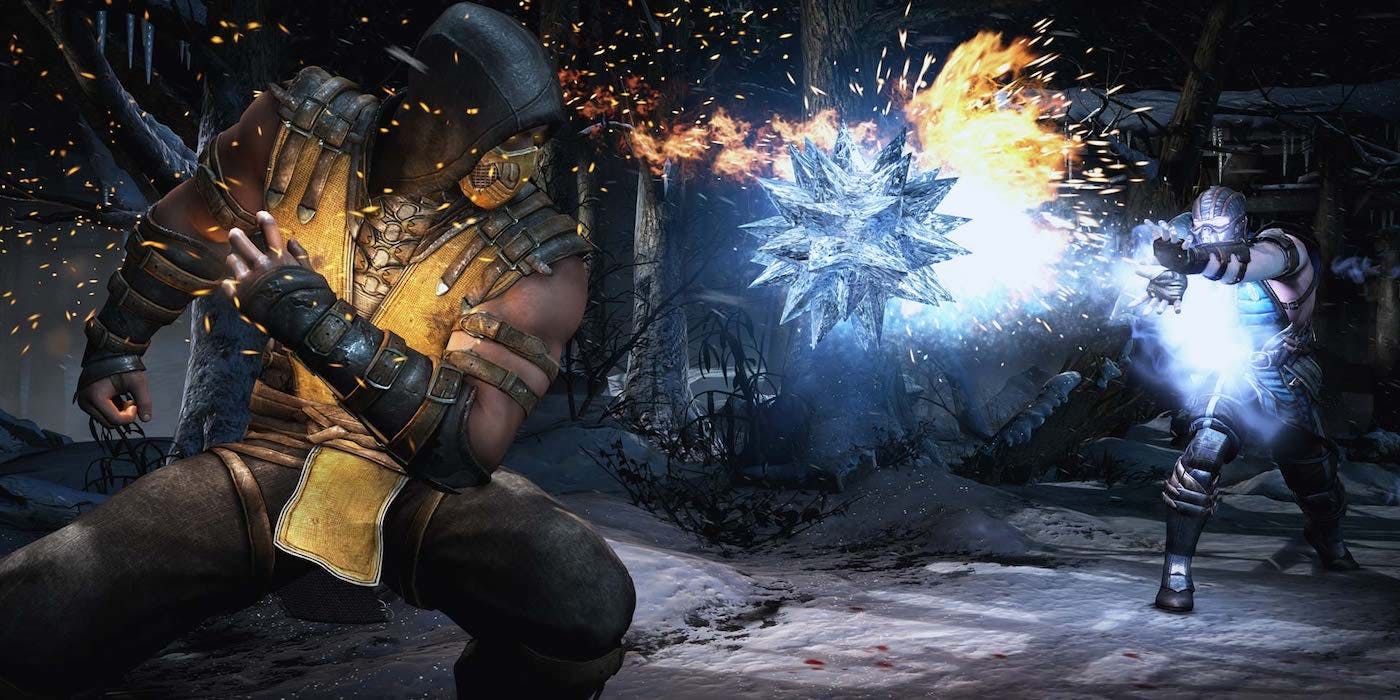 Mortal Kombat Scorpion Versus Sub Zero