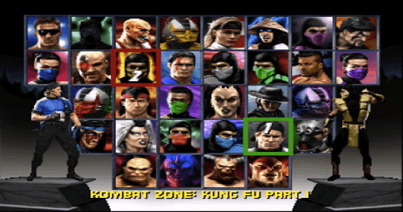 Mortal Kombat Trilogy Select