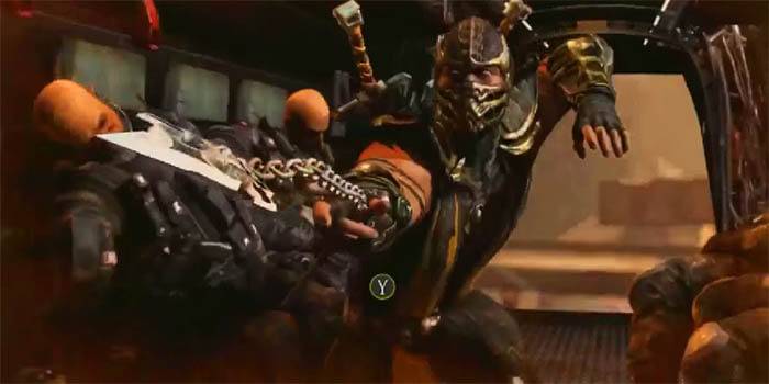 Mortal Kombat X Reptile Story Mode