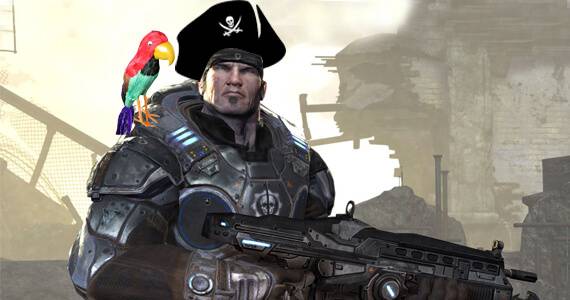 Most Pirated Game of 2011 Crysis 2 Gears of War 3