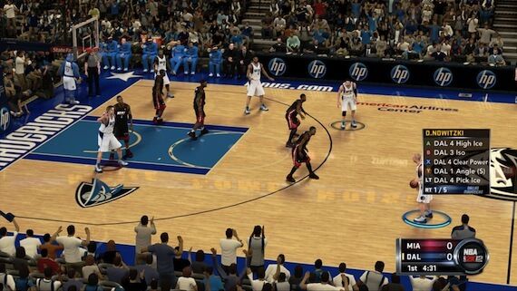 NBA 2K12 Review - Playcalling