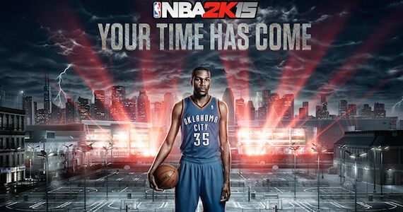 NBA 2K15 Kevin Durant Cover Athlete