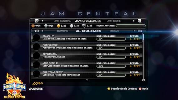 NBA Jam On Fire Edition Review - Challenges