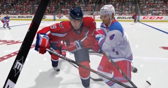 NHL 14 Screenshot Bodycheck