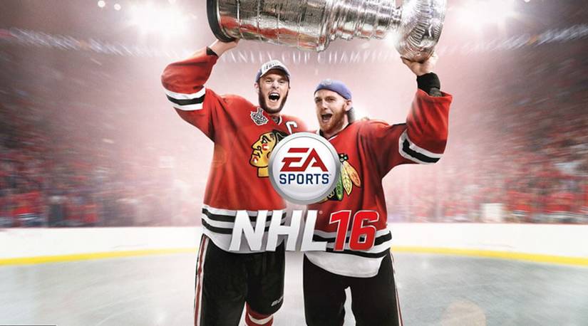 NHL 16 Patrick Kane Cover
