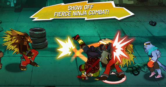 Ninja Turtles Mobile Game Review - Combat Moves