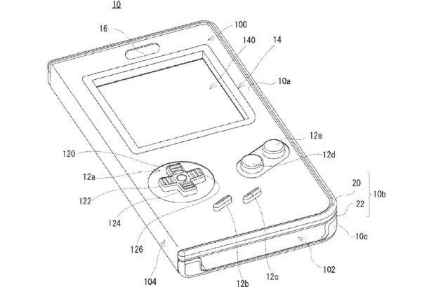Nintendo Game Boy mobile case patent image 1