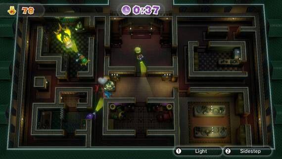 Nintendo Land Luigi's Ghost Mansion