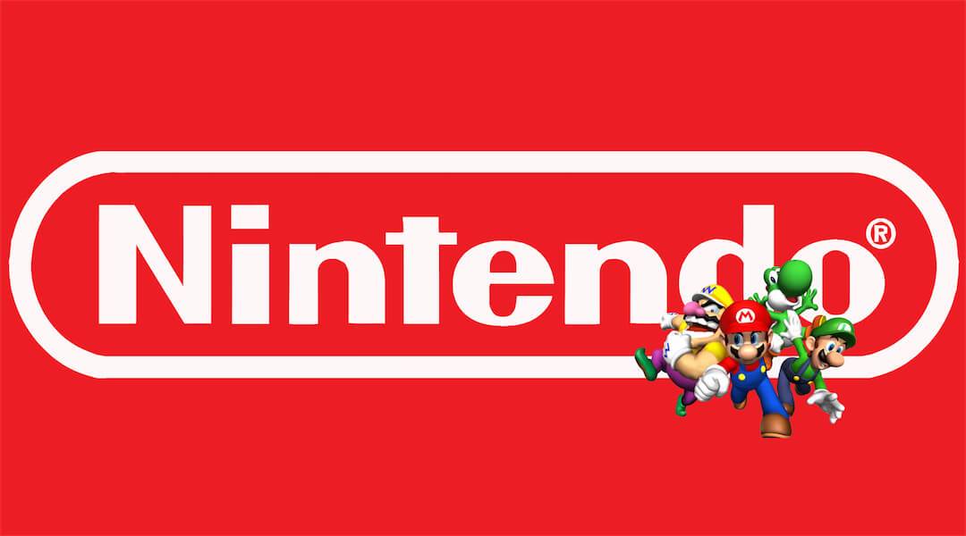 Nintendo Logo with Characters