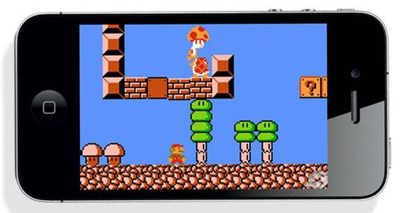 Nintendo Super Mario on Smart Phones