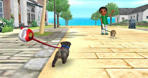 Nintendogs and Cats 3DS walk