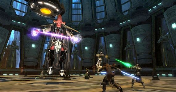 Old Republic Review Flashpoint Group Combat Star Wars BioWare