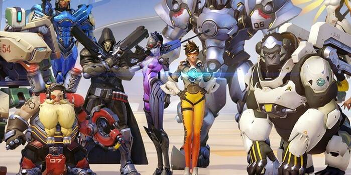 The cast of Blizzard's Overwatch