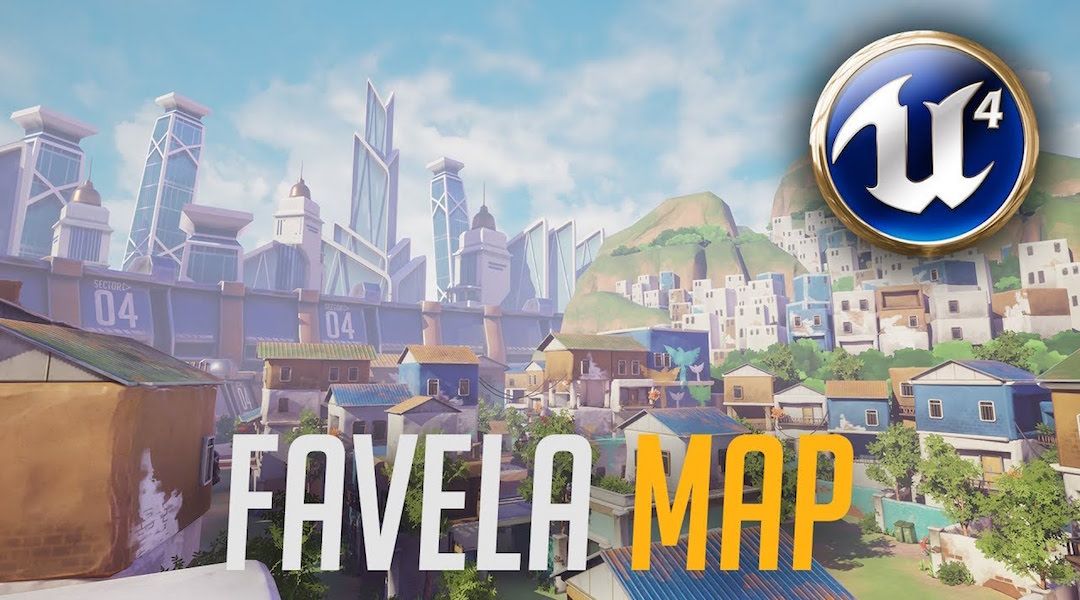Overwatch Favela map