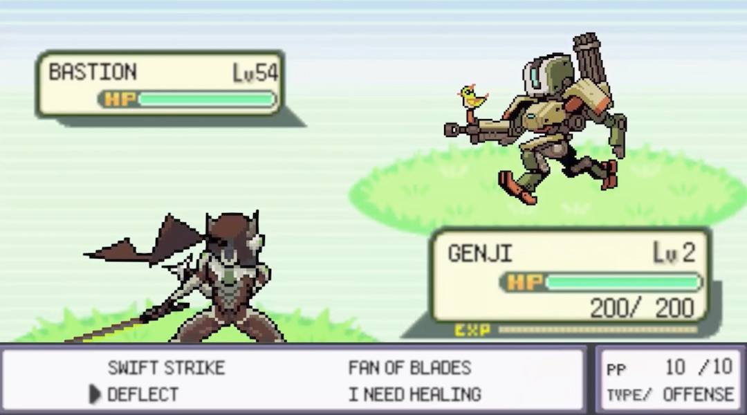 Overwatch Pokemon crossover game