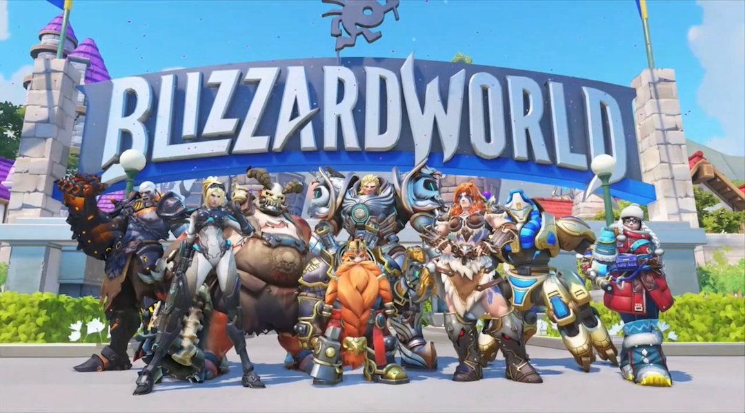 Overwatch skins Blizzard-themed crossover