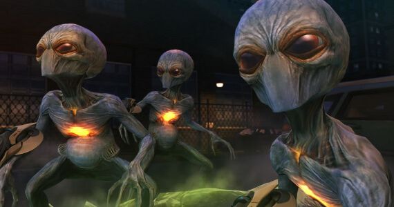 Sectoid closeup from XCOM Enemy Unknown