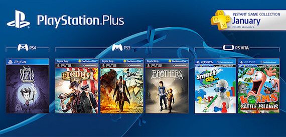 PS Plus Free Games January