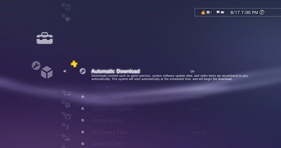 PS3 Update Opens Automatic Downloads