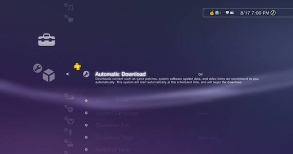 PS3 Update Opens Automatic Downloads