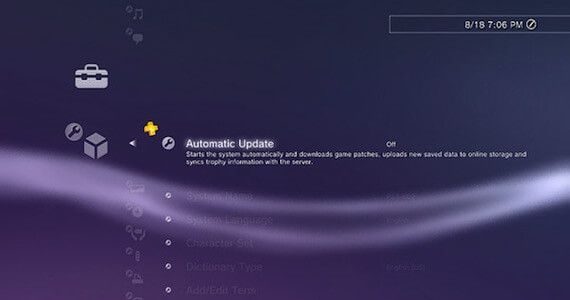 PS4 Automatic Updates Free