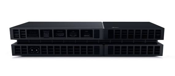 PS4 Back View