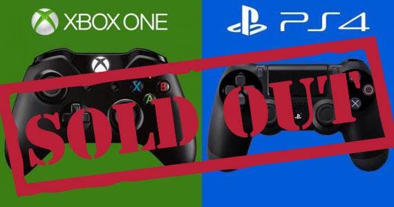PS4 Xbox One Sold Out