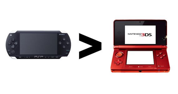 Sony PSP Outsells Nintendo 3DS in Japan