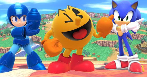 Pacman Super Smash Bros Wii U 3DS Trailer