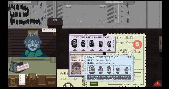 Papers, Please screenshot