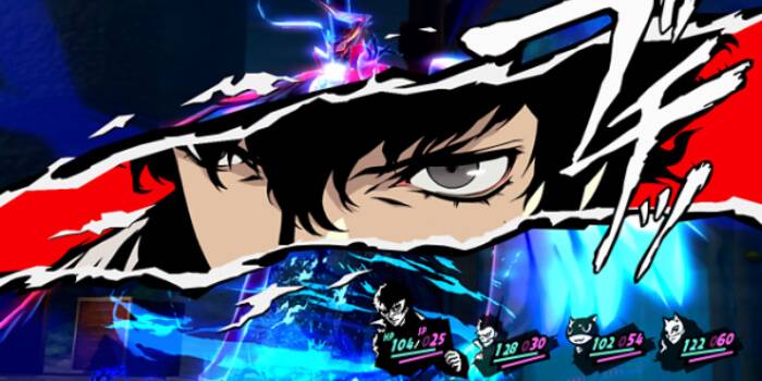 Persona 5 Eyes and Slash