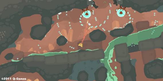 PixelJunk Shooter 2 Review Bullets