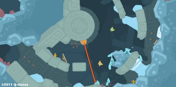 PixelJunk Shooter 2 Review Ice
