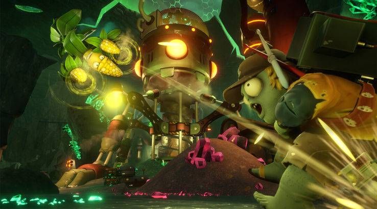 Plants vs Zombies GW2 - Corn Missile