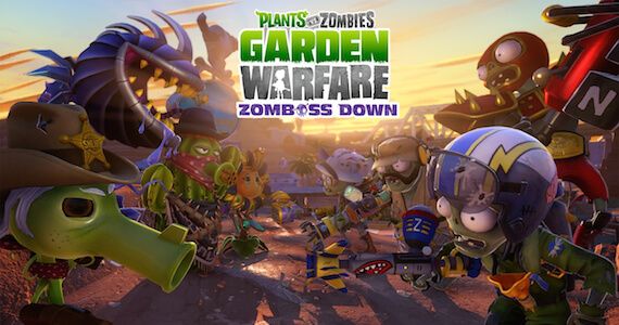 Plants vs Zombies Zomboss Down Logo