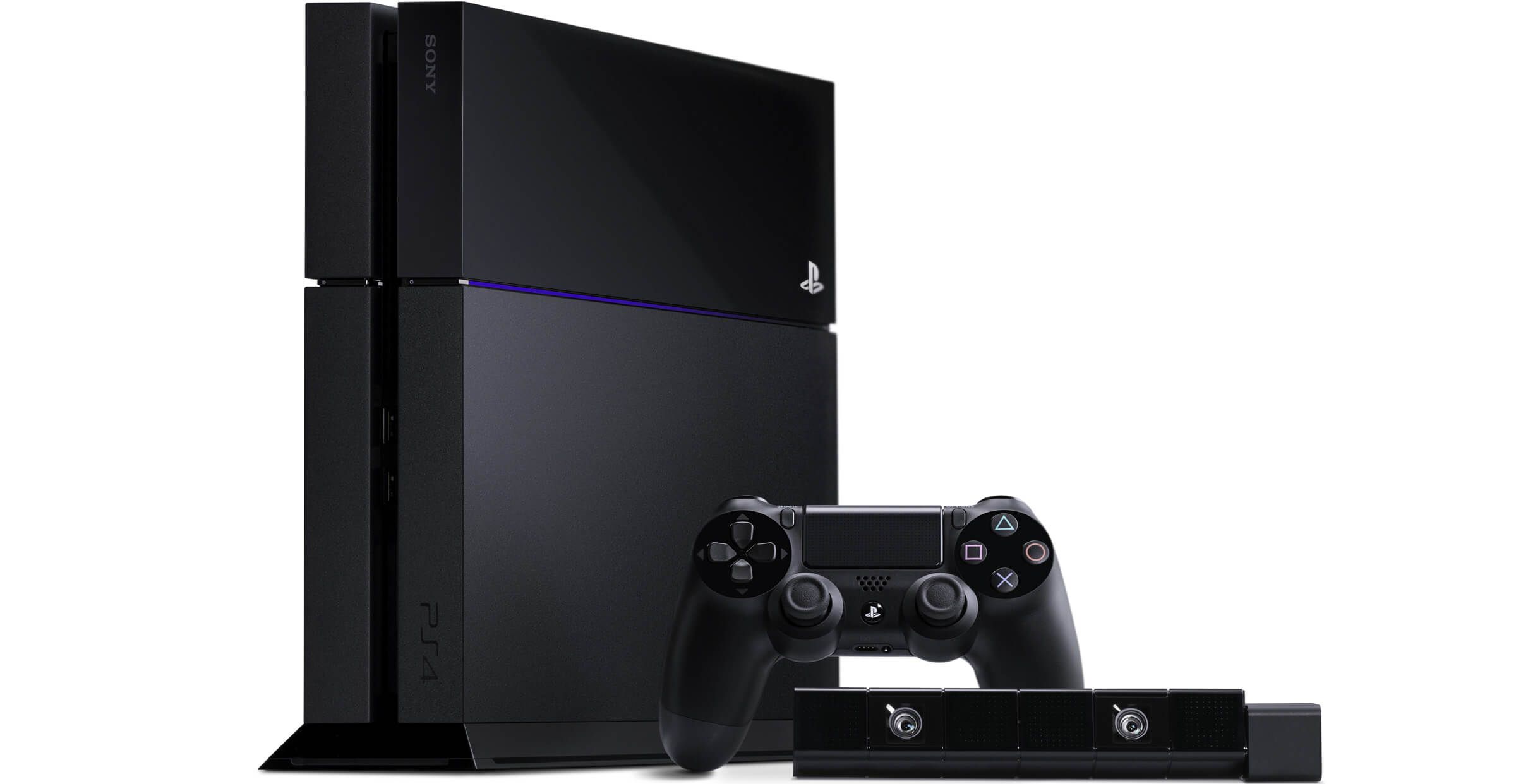 PlayStation 4 Console With Controller and Eye