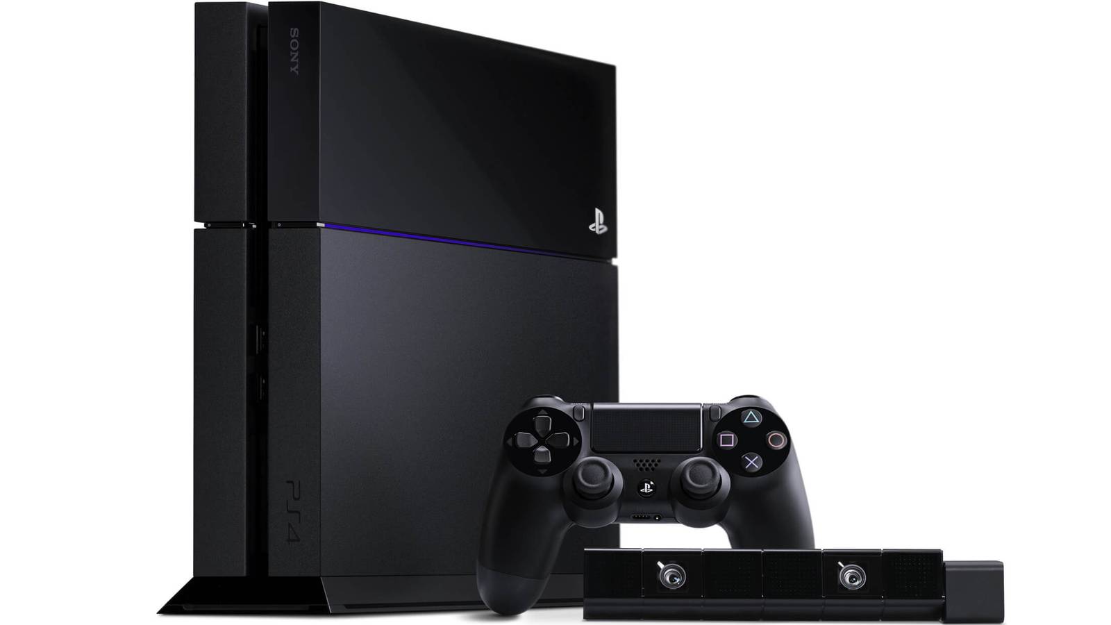 PlayStation 4 Console With Controller and Eye