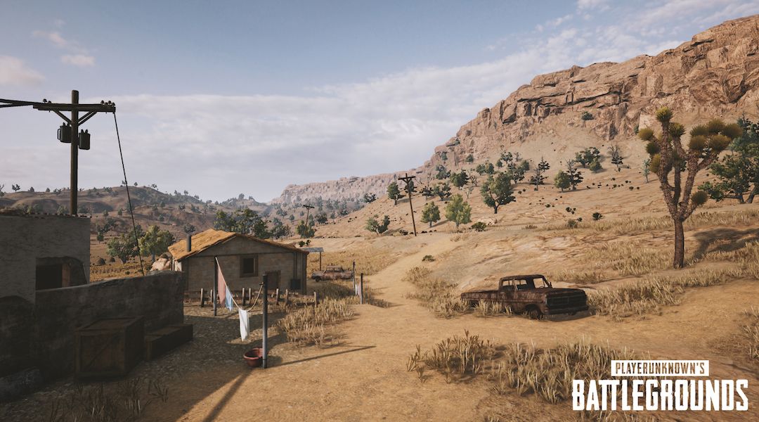 PlayerUnknown's Battlegrounds desert map Miramar changes